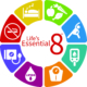 Life's Essential 8 Circle